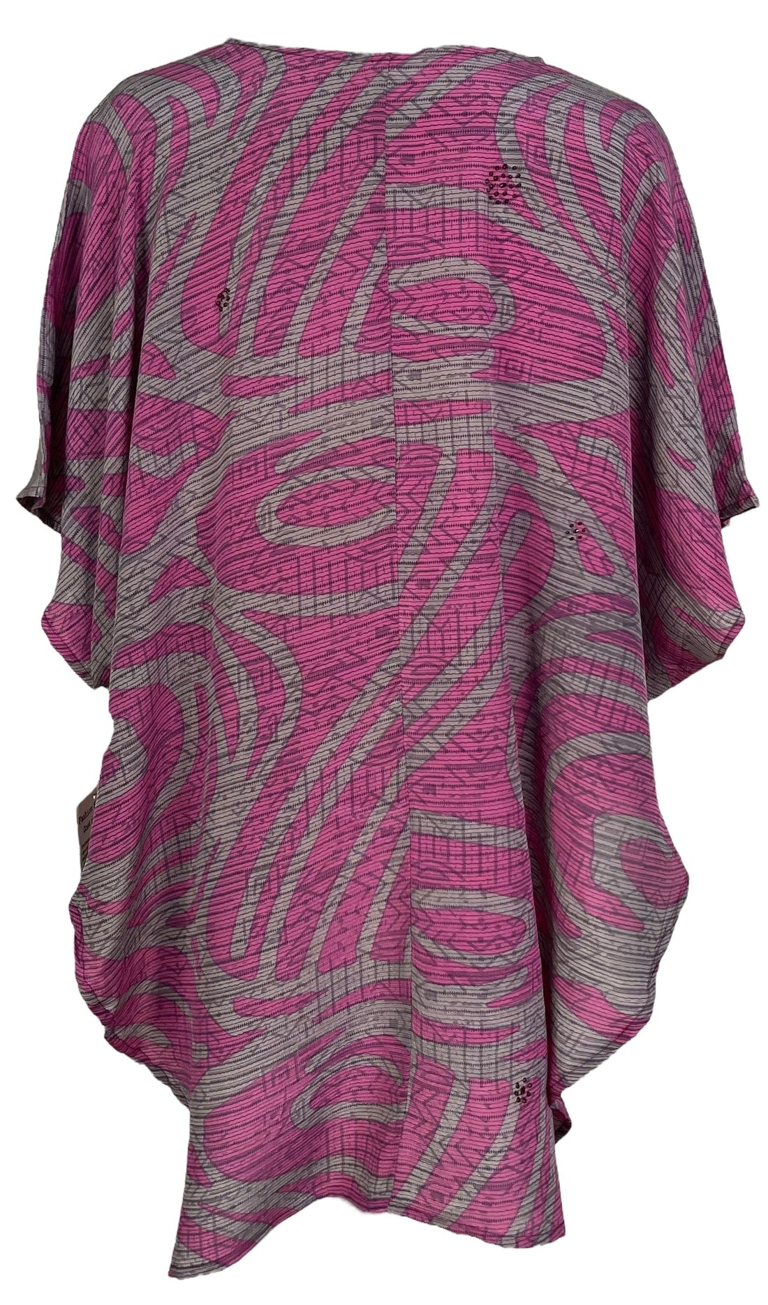 PRC7031 Avatar Pure Silk Waterfall Top - Velora Luxury Fashion