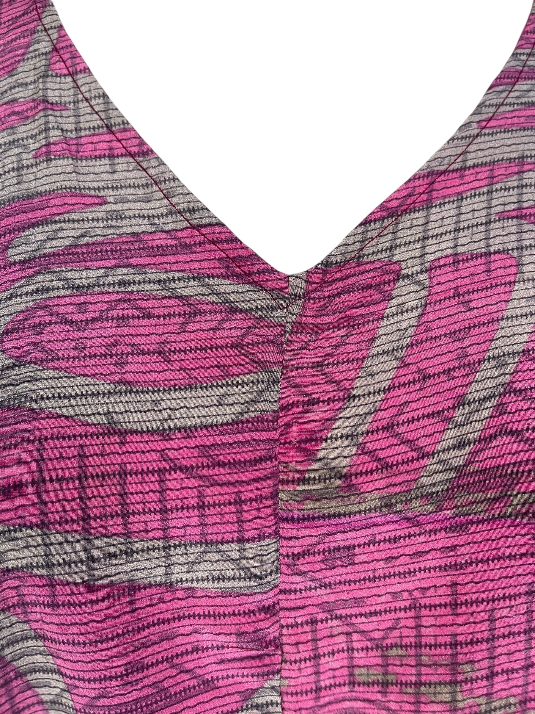 PRC7031 Avatar Pure Silk Waterfall Top - Velora Luxury Fashion