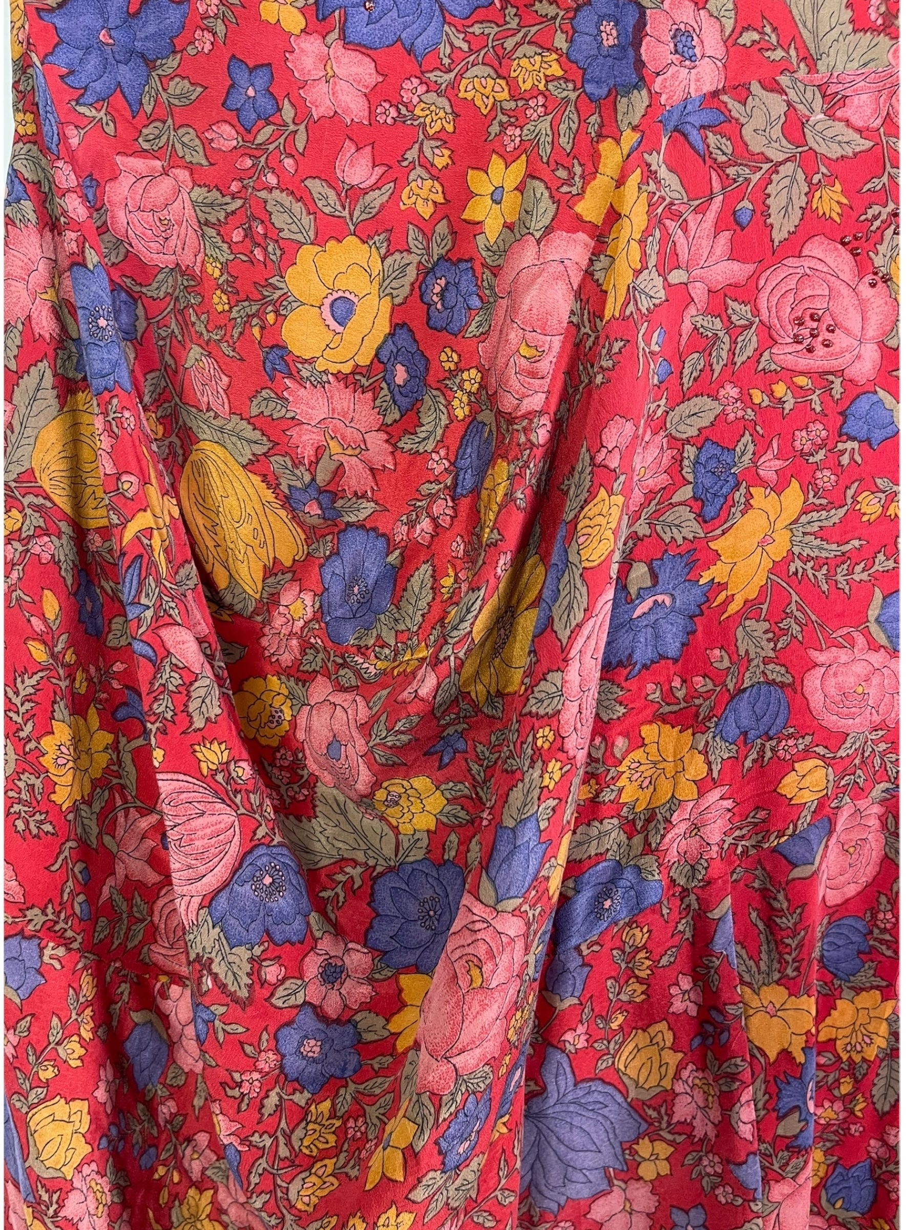 PRC7164 Avatar Pure Silk Sculptural Long Tunic Dress - Velora Luxury Fashion