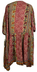 PRC7203 Avatar Pure Silk Boxy Babydoll Dress - Velora Luxury Fashion