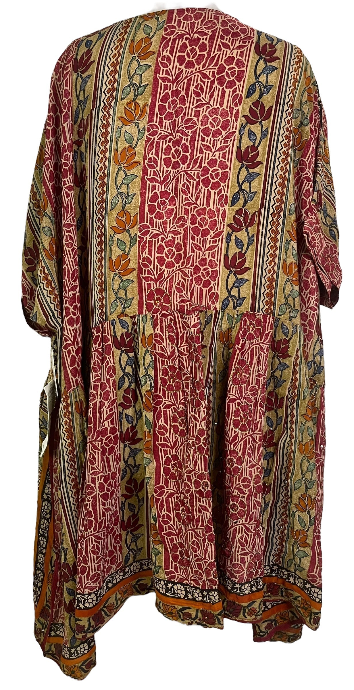 PRC7203 Avatar Pure Silk Boxy Babydoll Dress - Velora Luxury Fashion