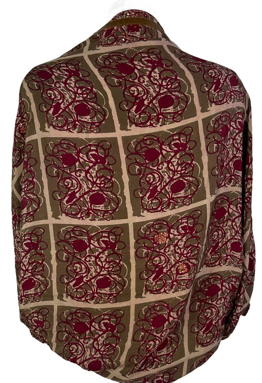 PRC7229 Avatar Pure Silk Bolero - Velora Luxury Fashion
