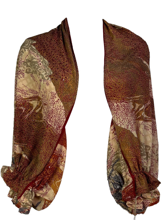 PRC7248 Avatar Pure Silk Bolero - Velora Luxury Fashion