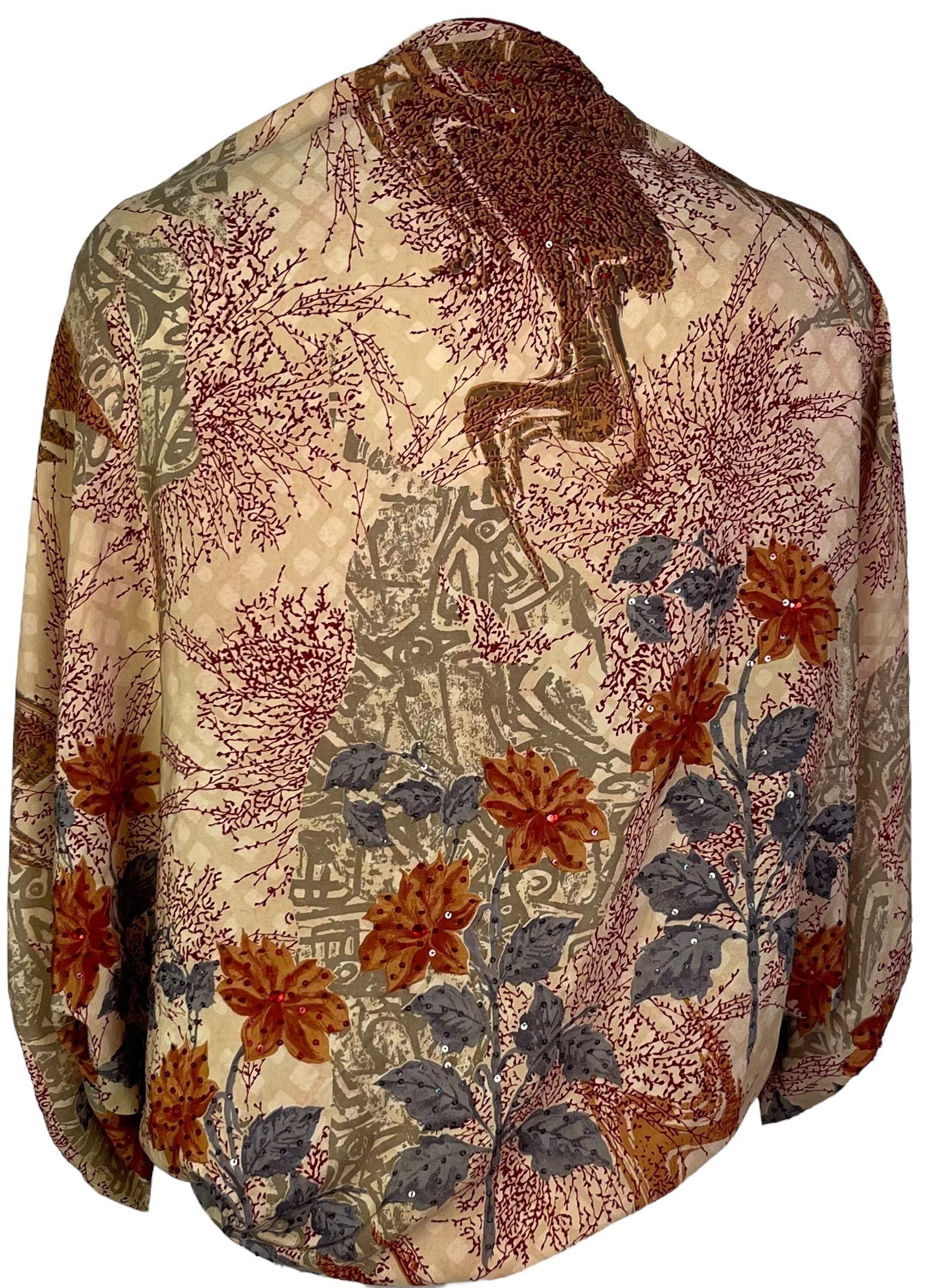 PRC7248 Avatar Pure Silk Bolero - Velora Luxury Fashion