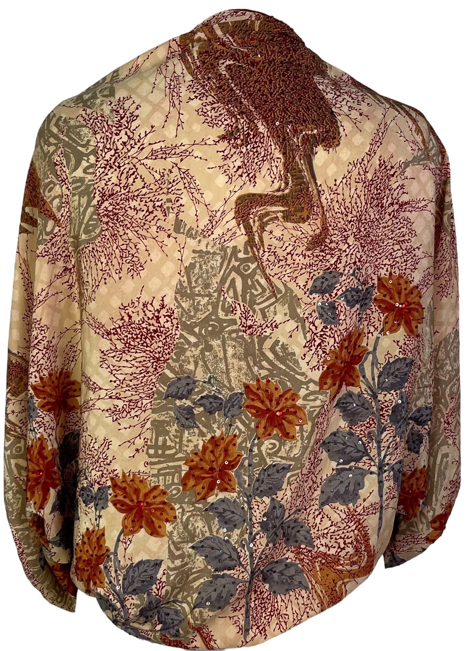 PRC7248 Avatar Pure Silk Bolero - Velora Luxury Fashion