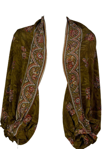 PRC7252 Avatar Pure Silk Bolero - Velora Luxury Fashion