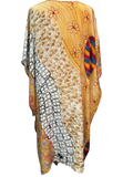 PRC7301 Avatar Pure Silk Midi Length Kaftan - Velora Luxury Fashion