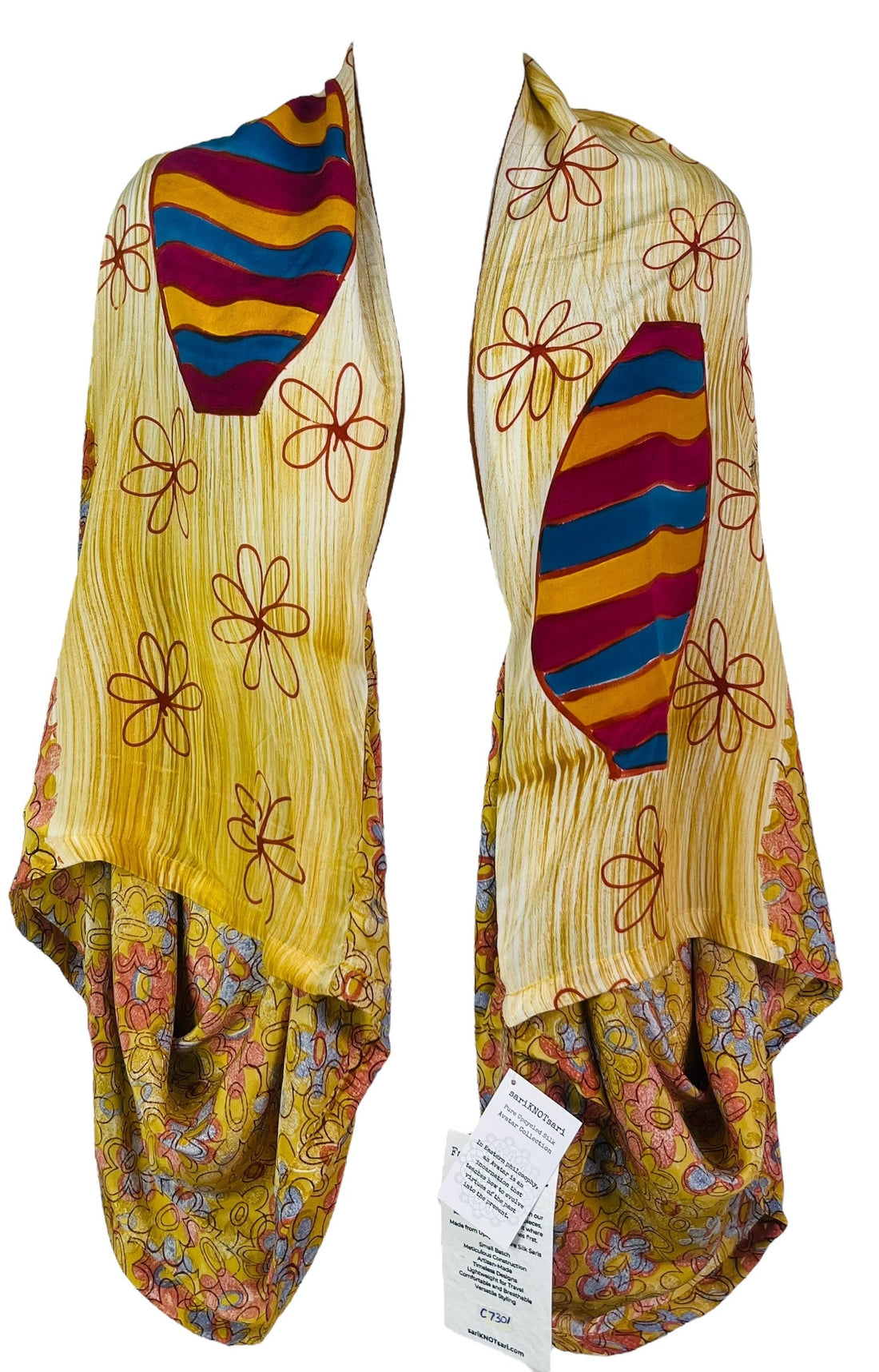 PRC7301 Avatar Pure Silk Shrug - Velora Luxury Fashion
