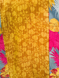 PRC7302 Avatar Pure Silk Midi Length Kaftan - Velora Luxury Fashion