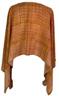 PRC7303 Avatar Pure Silk Capelet Poncho - Velora Luxury Fashion