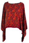 PRC7316 Avatar Pure Silk Kimono-Sleeved Top - Velora Luxury Fashion