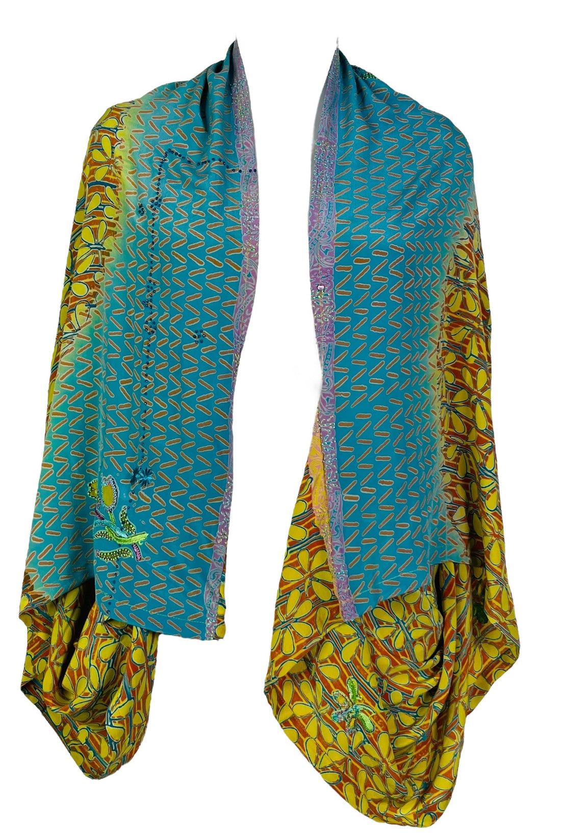 PRC7318 Avatar Pure Silk Shrug - Velora Luxury Fashion