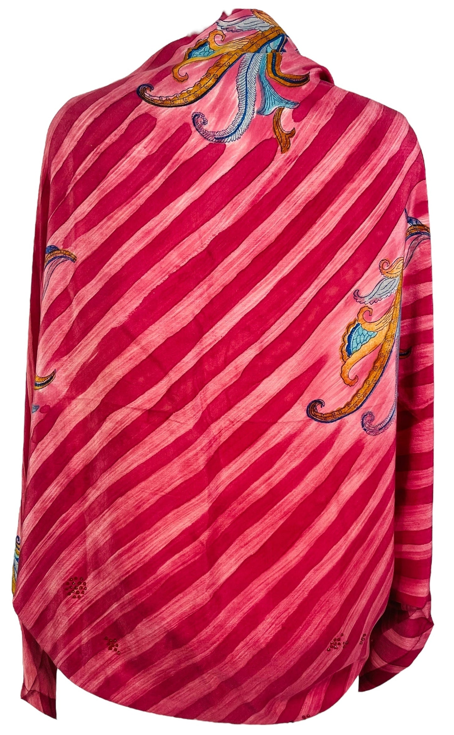 PRC7320 Avatar Pure Silk Shrug - Velora Luxury Fashion