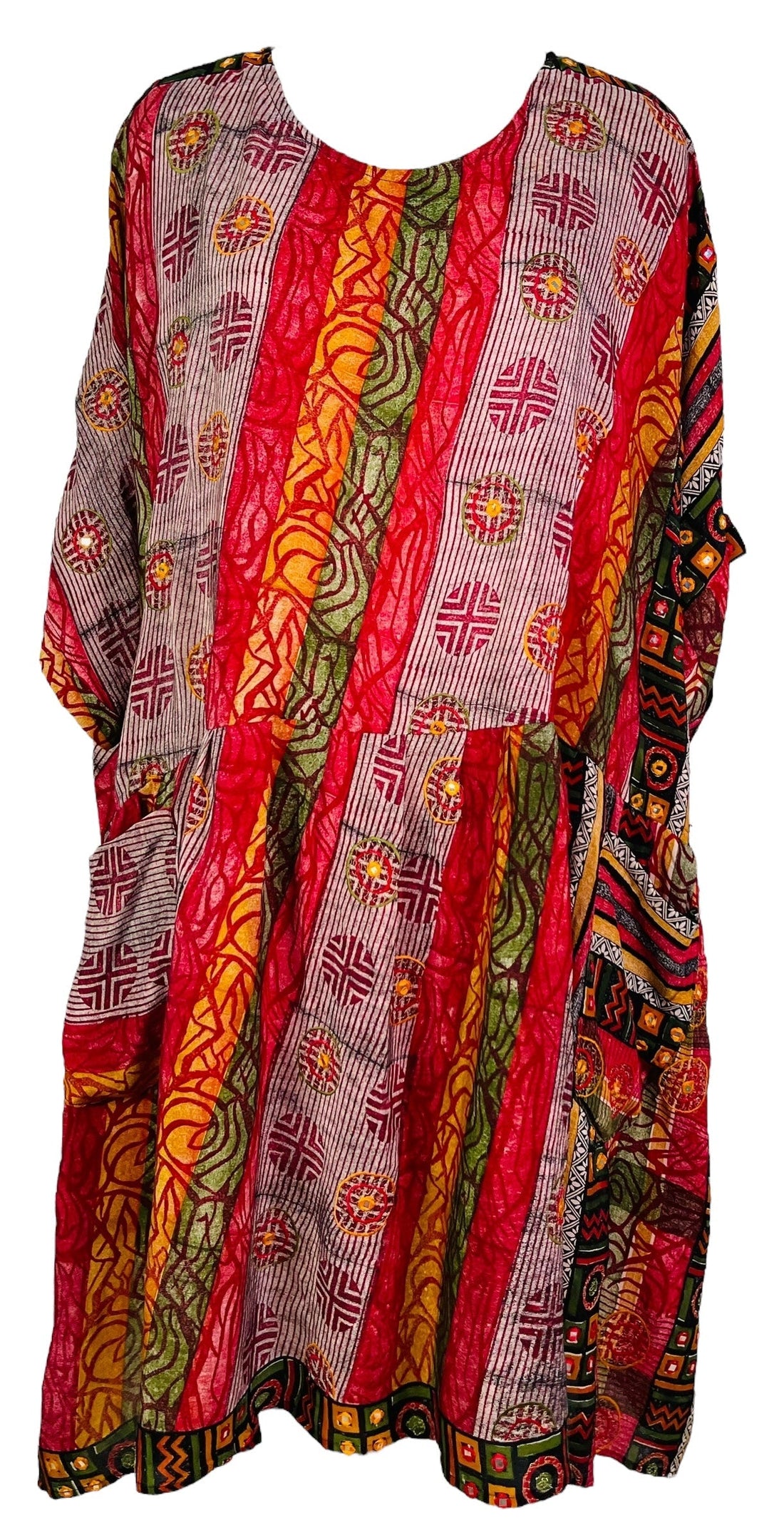 PRC7447 Avatar Pure Silk Boxy Babydoll Dress - Velora Luxury Fashion
