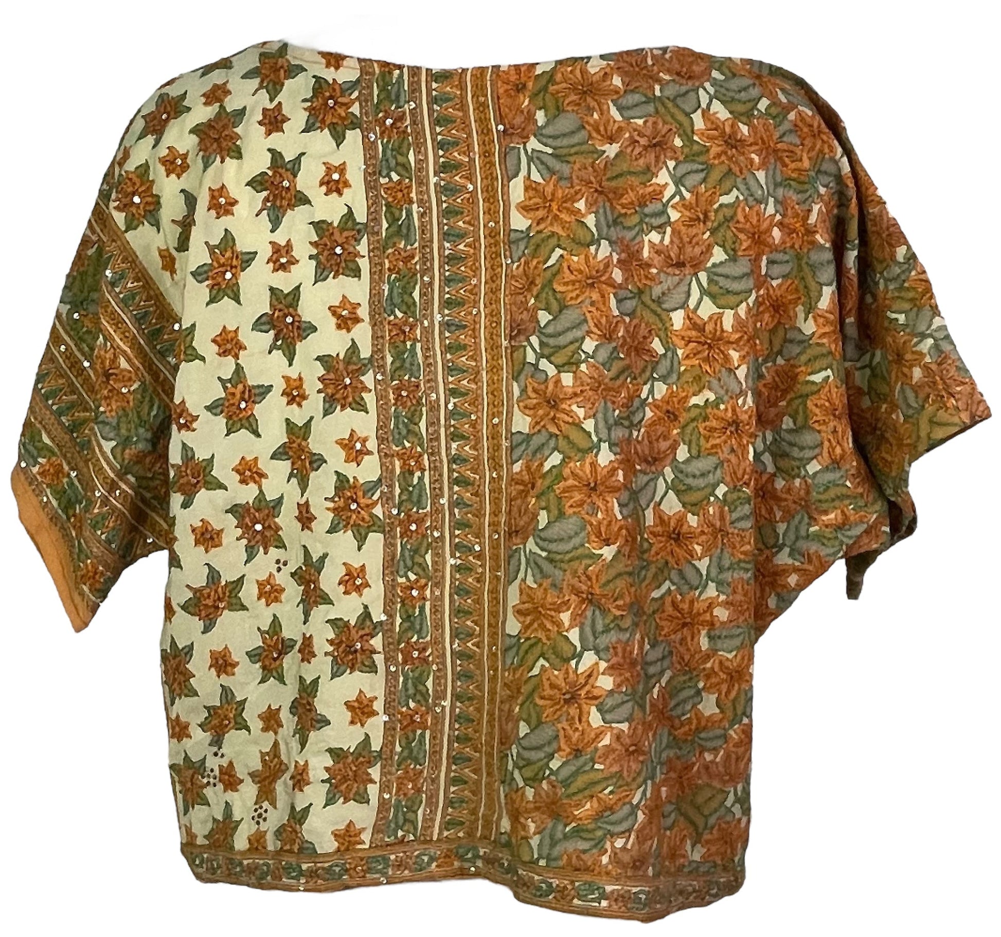 PRC7472 Avatar Pure Silk Boxy Top - Velora Luxury Fashion