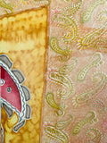 PRC7488 Avatar Pure Silk Kimono-Sleeved Jacket with Belt - Velora Luxury Fashion