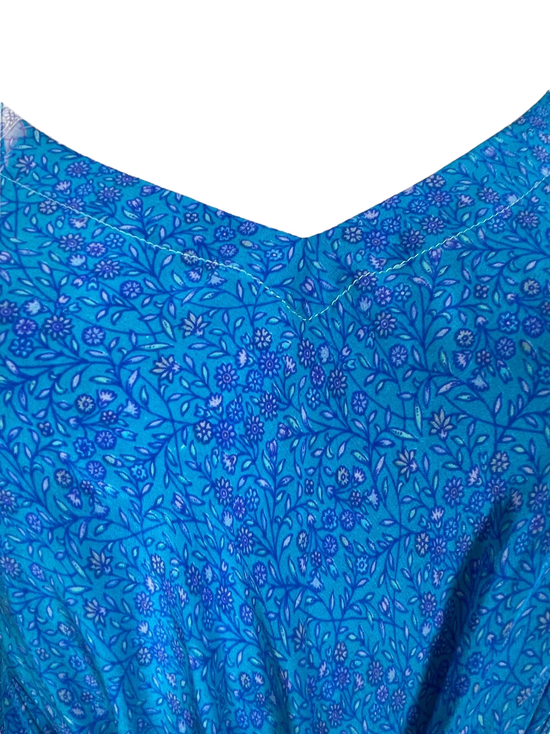PRC7672 Avatar Pure Silk Maxi Dress with Belt - Velora Luxury Fashion
