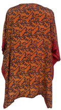 PRC7695 Avatar Pure Silk Short Kaftan Tunic with Slits - Velora Luxury Fashion