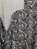 PRC7816 Avatar Pure Silk Sculptural Long Tunic Dress - Velora Luxury Fashion