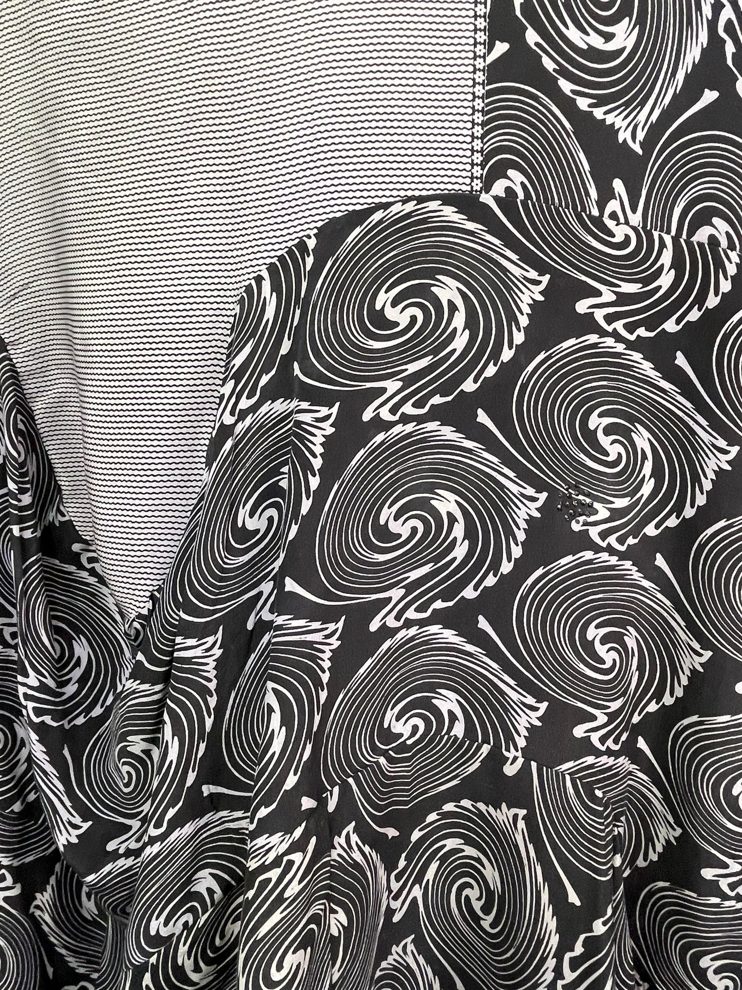 PRC7816 Avatar Pure Silk Sculptural Long Tunic Dress - Velora Luxury Fashion