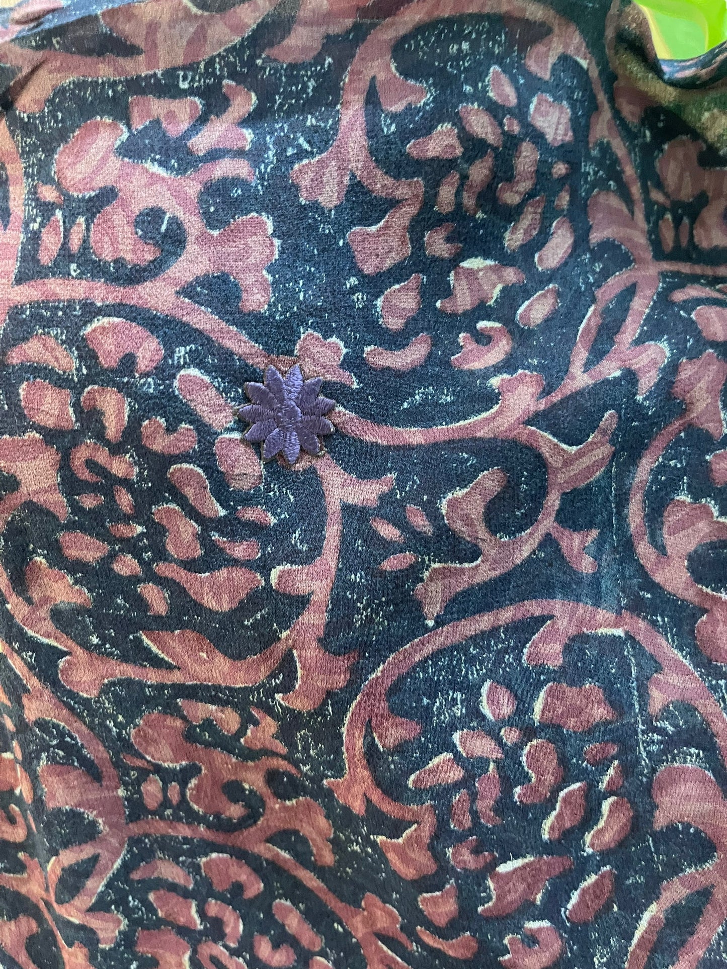 PRG6310 Sheer Avatar Pure Silk Waterfall Top - Velora Luxury Fashion