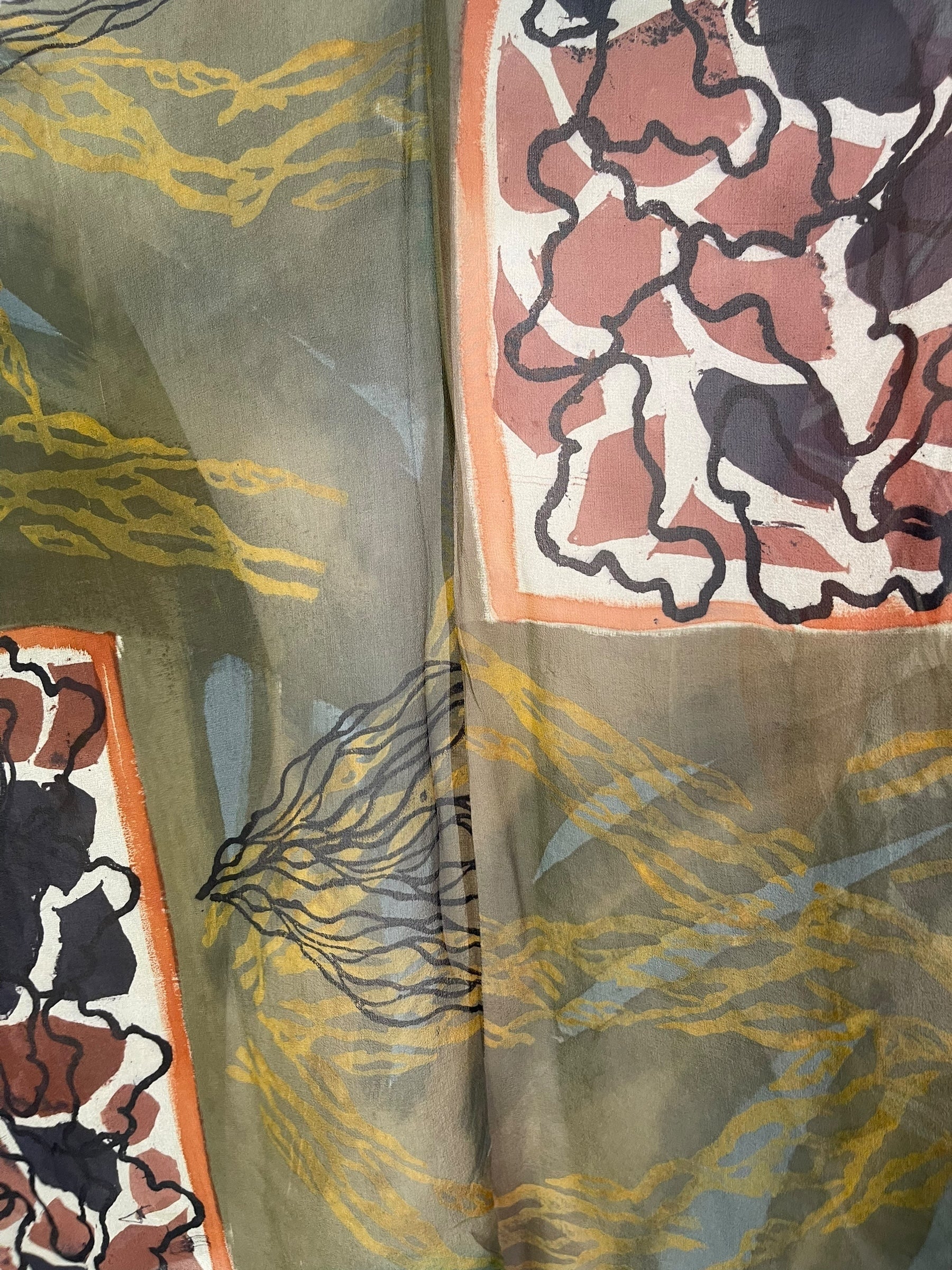 PRG6317 Sheer Avatar Pure Silk Cardigan - Velora