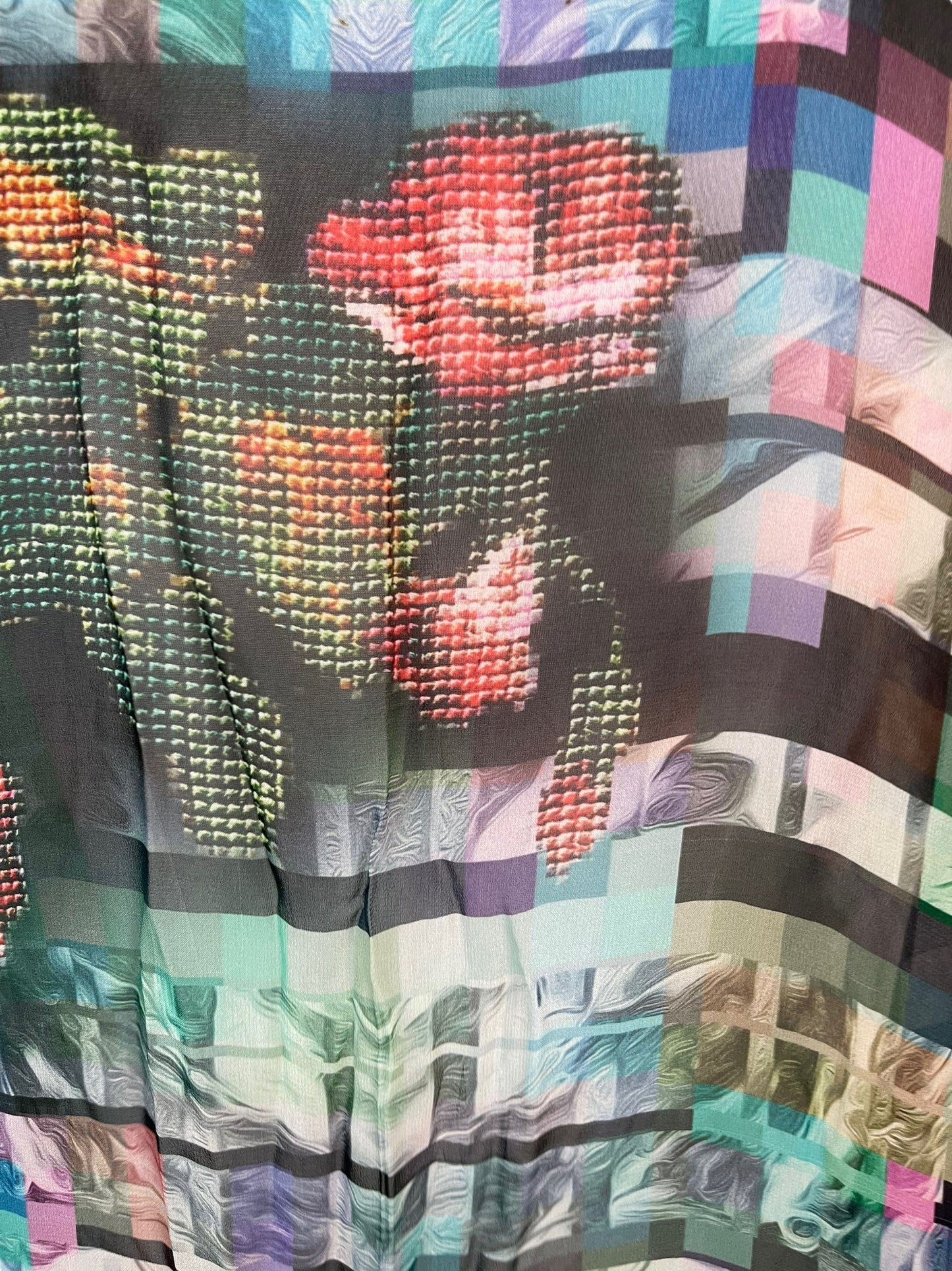 PRG6371 Sheer Avatar Pure Silk Maxi Kaftan - Velora Luxury Fashion