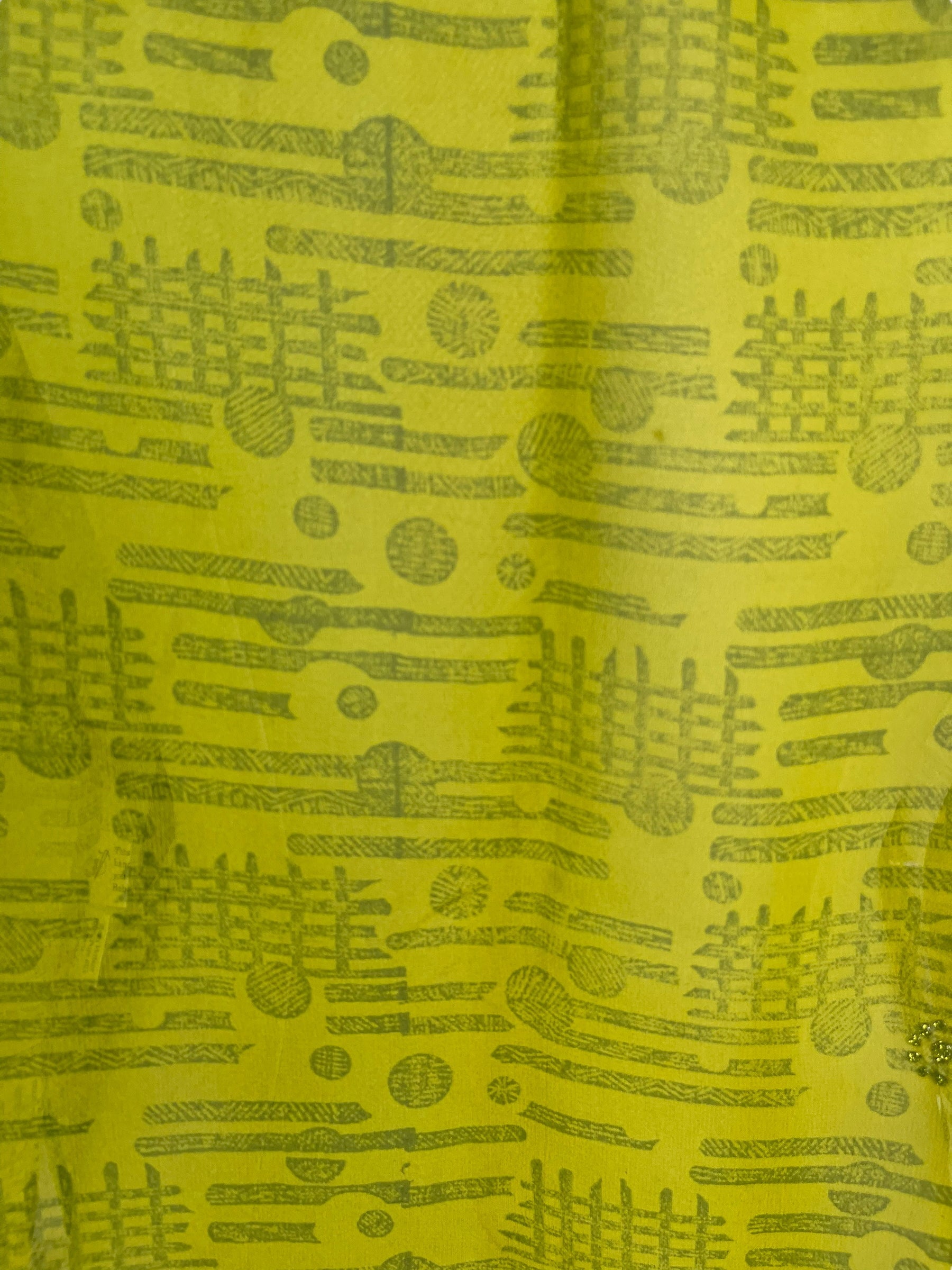 PRG6508 Sheer Avatar Pure Silk Side Slit Top - Velora Luxury Fashion