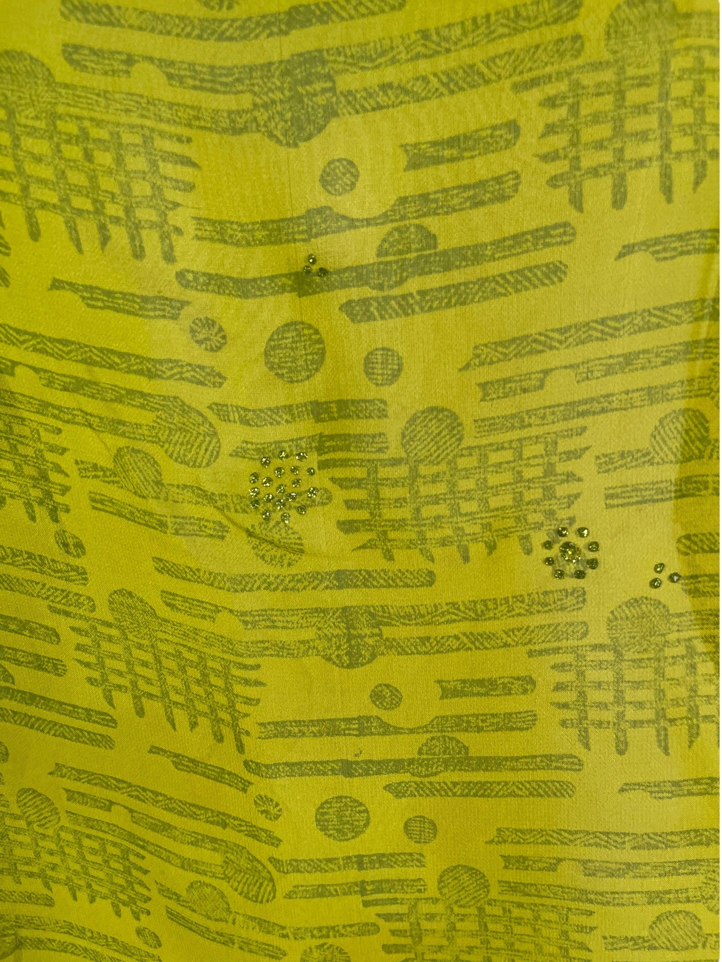 PRG6508 Sheer Avatar Pure Silk Side Slit Top - Velora Luxury Fashion