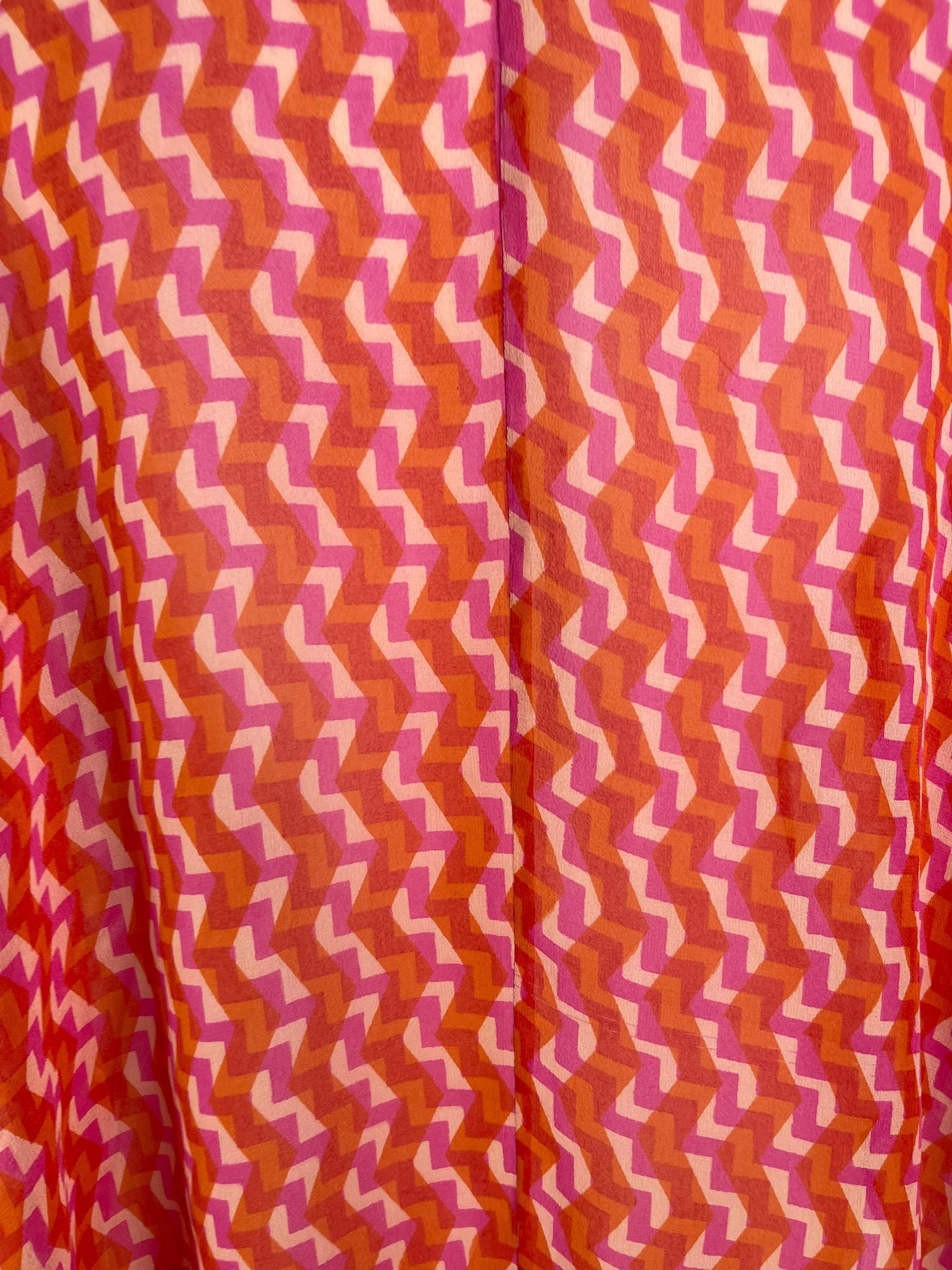 PRG6514 Sheer Avatar Pure Silk Waterfall Top - Velora