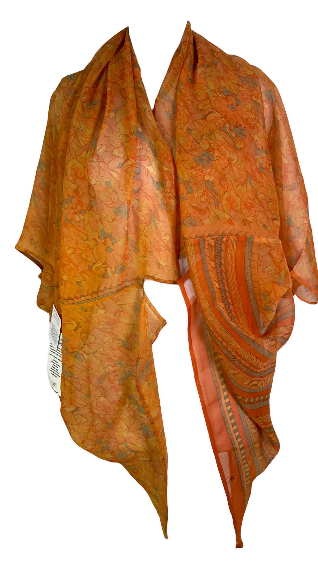 PRG6525 Sheer Avatar Pure Silk Cardigan - Velora