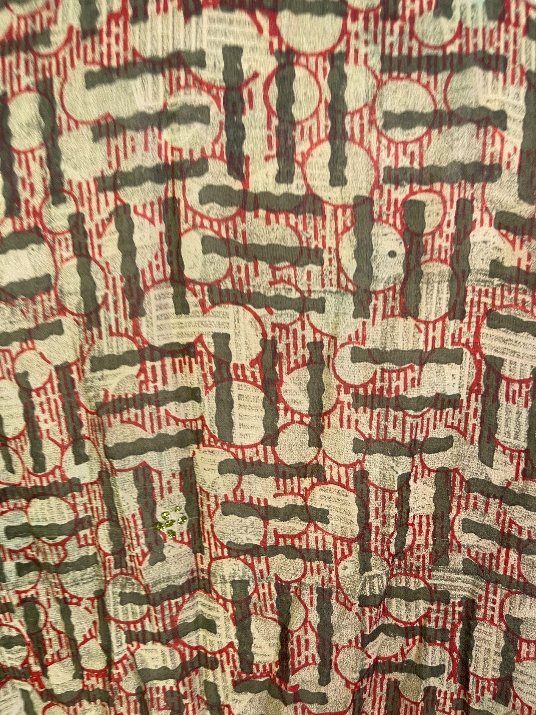 PRG6784 Sheer Avatar Pure Silk Maxi Kaftan - Velora