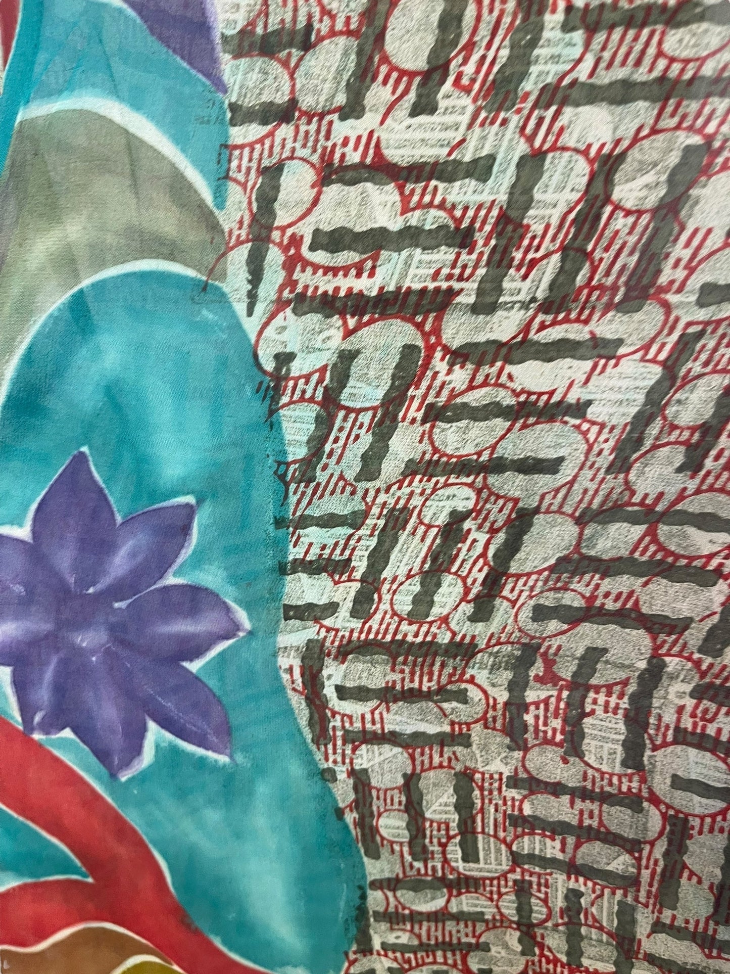 PRG6784 Sheer Avatar Pure Silk Maxi Kaftan - Velora