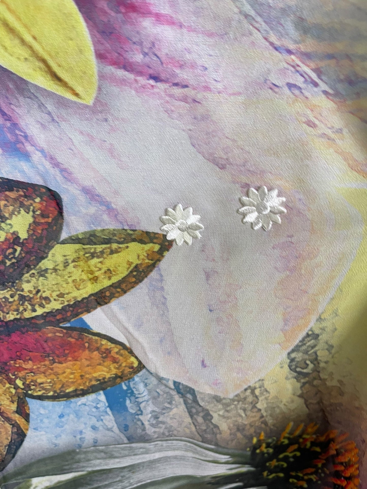 PRG6798 Sheer Avatar Pure Silk Maxi Kaftan - Velora