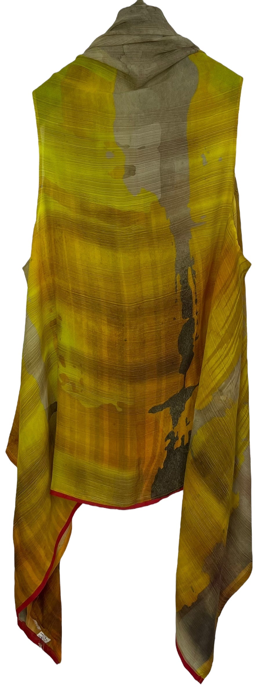 PRG6891 Sheer Avatar Pure Silk Versatile Vest - Velora Luxury Fashion