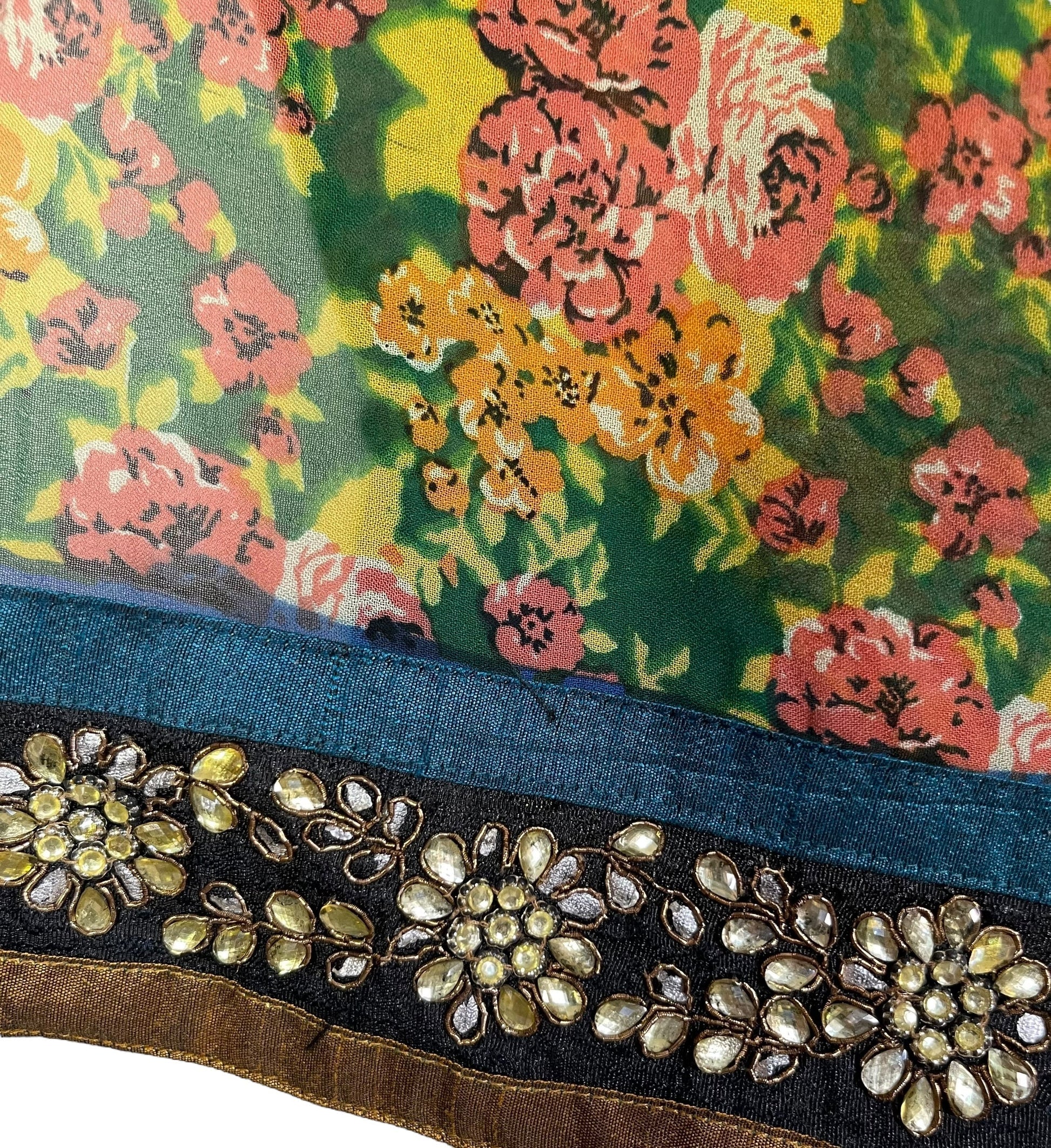 PRG6899 Sheer Avatar Pure Silk Capelet Poncho - Velora