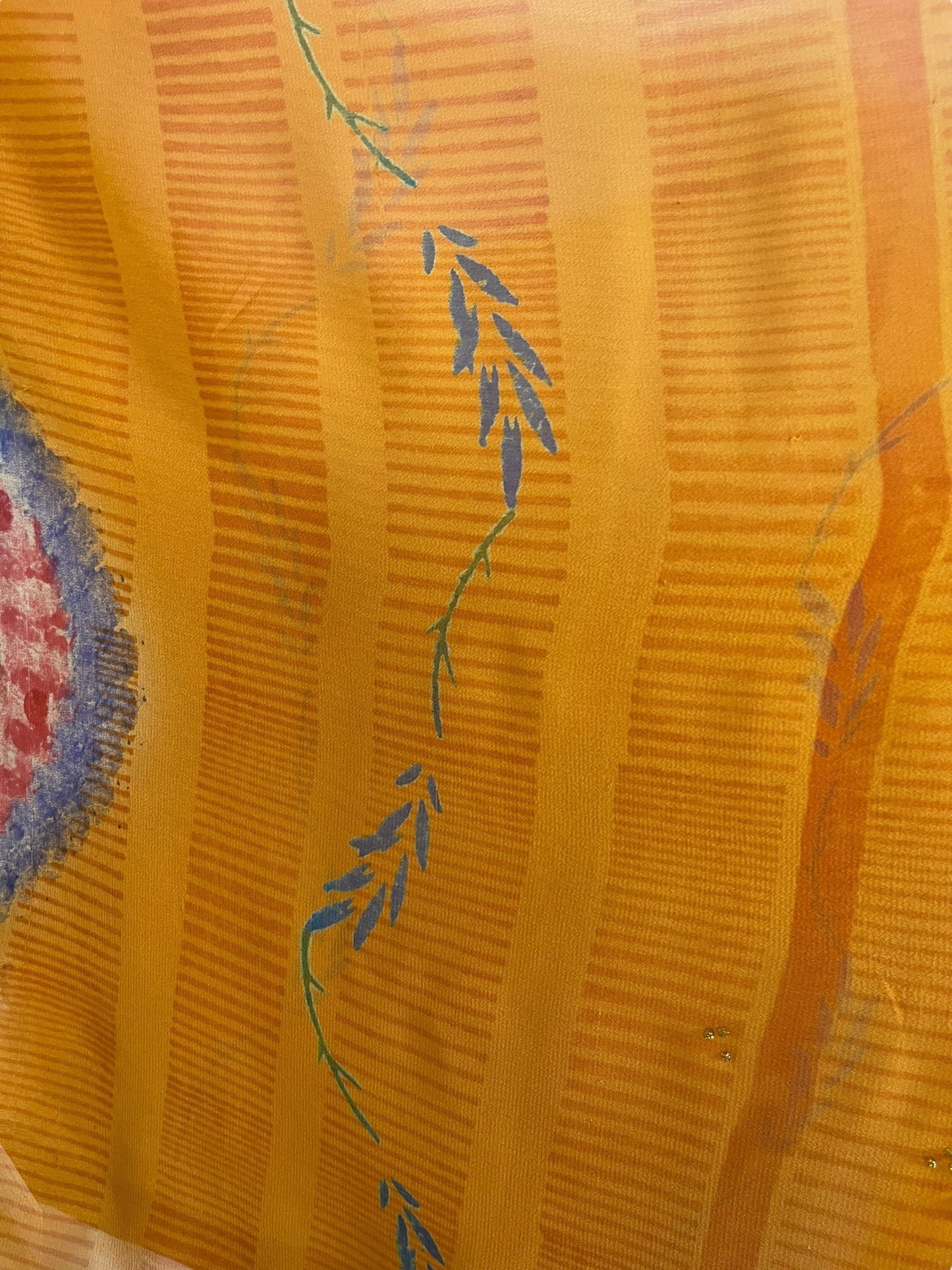 PRG7045 Sheer Avatar Pure Silk Capelet Poncho - Velora