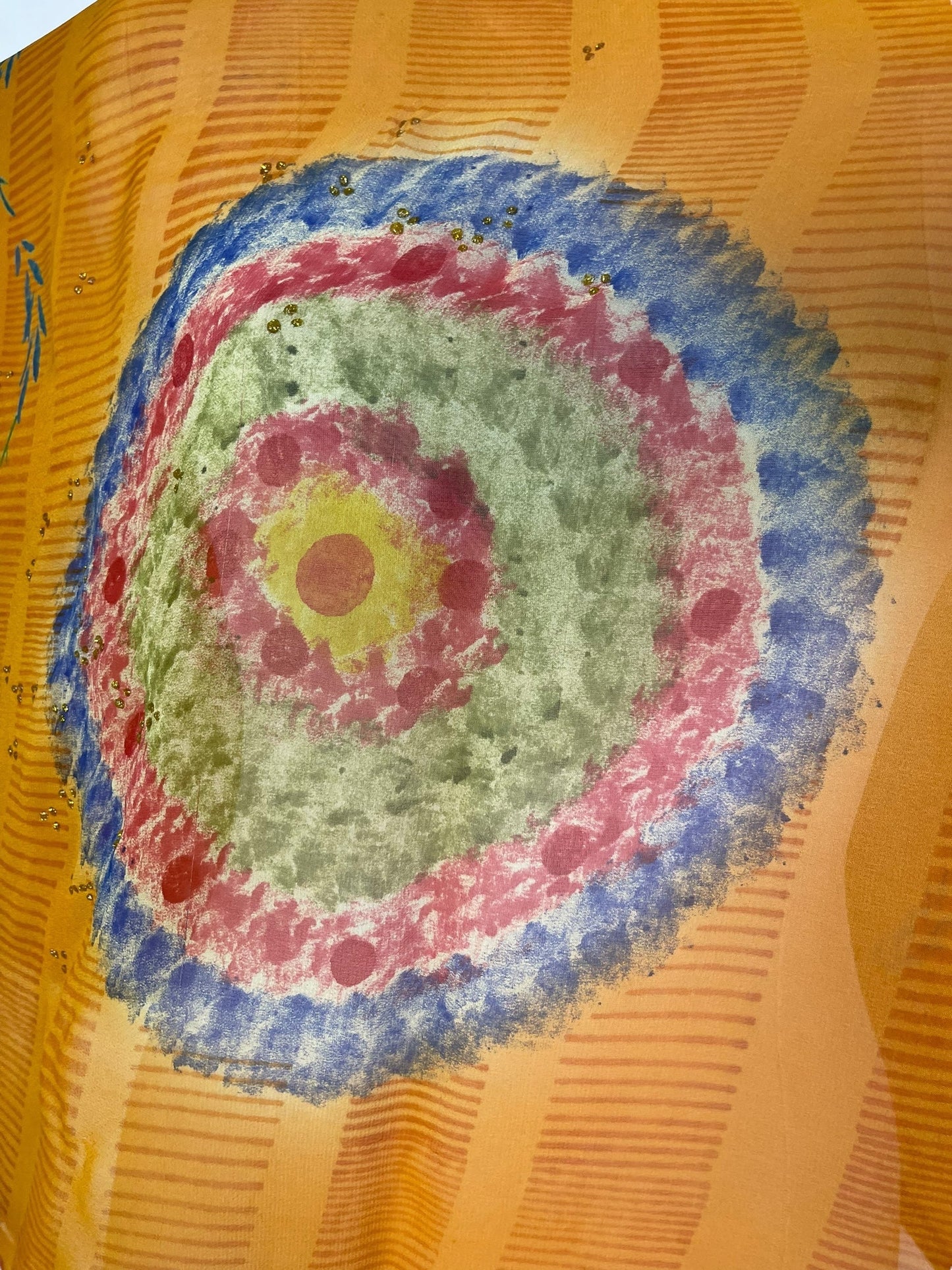 PRG7045 Sheer Avatar Pure Silk Capelet Poncho - Velora