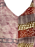 PRG7049 Sheer Avatar Pure Silk Waterfall Top - Velora Luxury Fashion