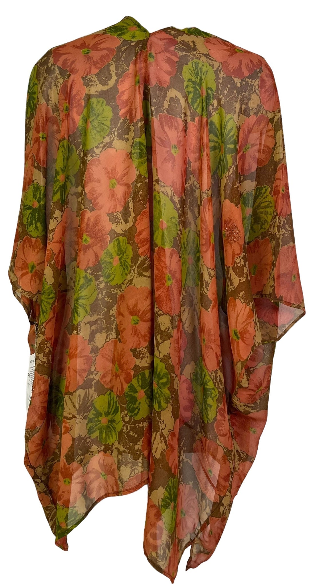 PRG7052 Sheer Avatar Pure Silk Cardigan - Velora Luxury Fashion