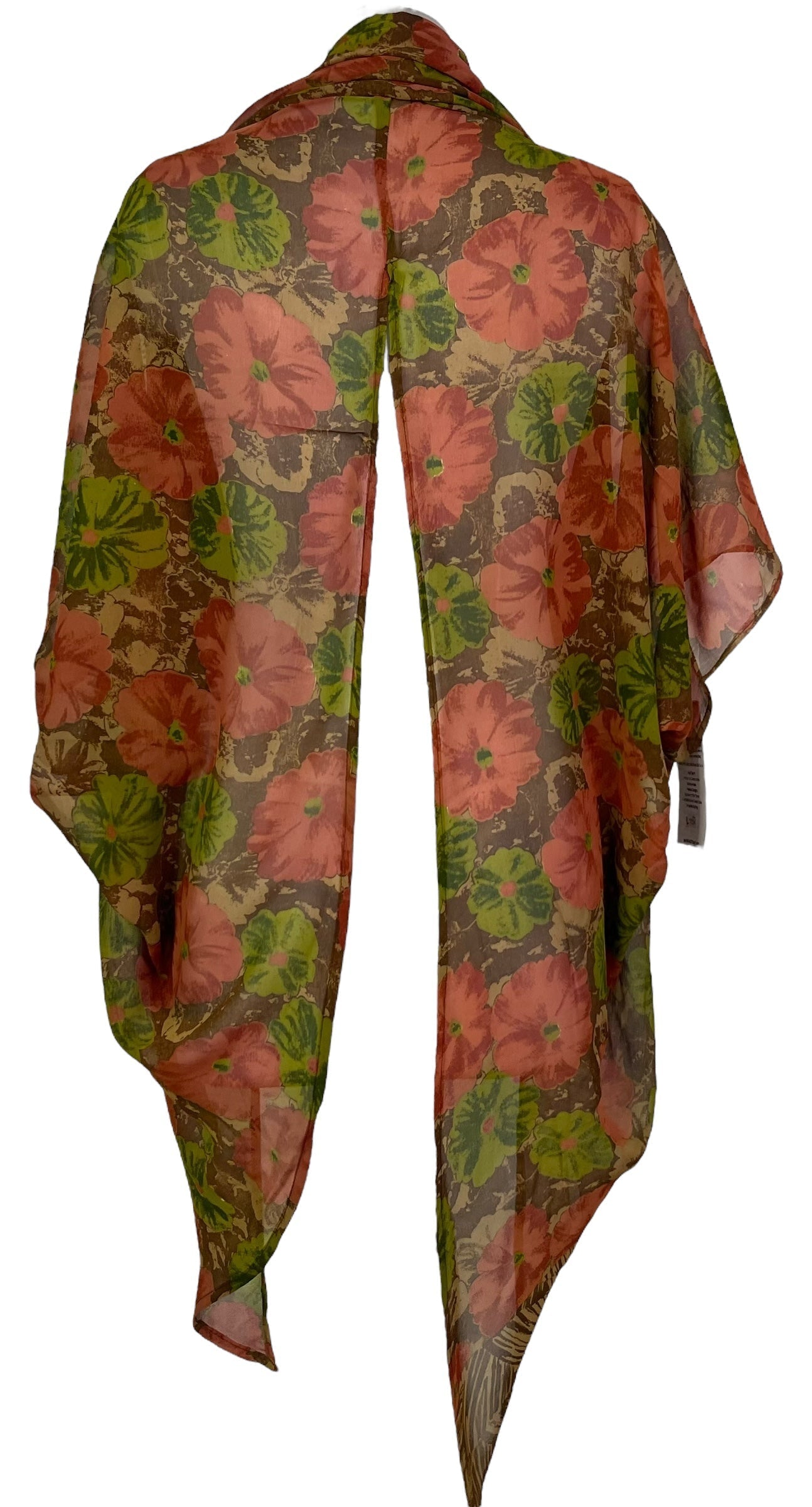 PRG7052 Sheer Avatar Pure Silk Cardigan - Velora Luxury Fashion