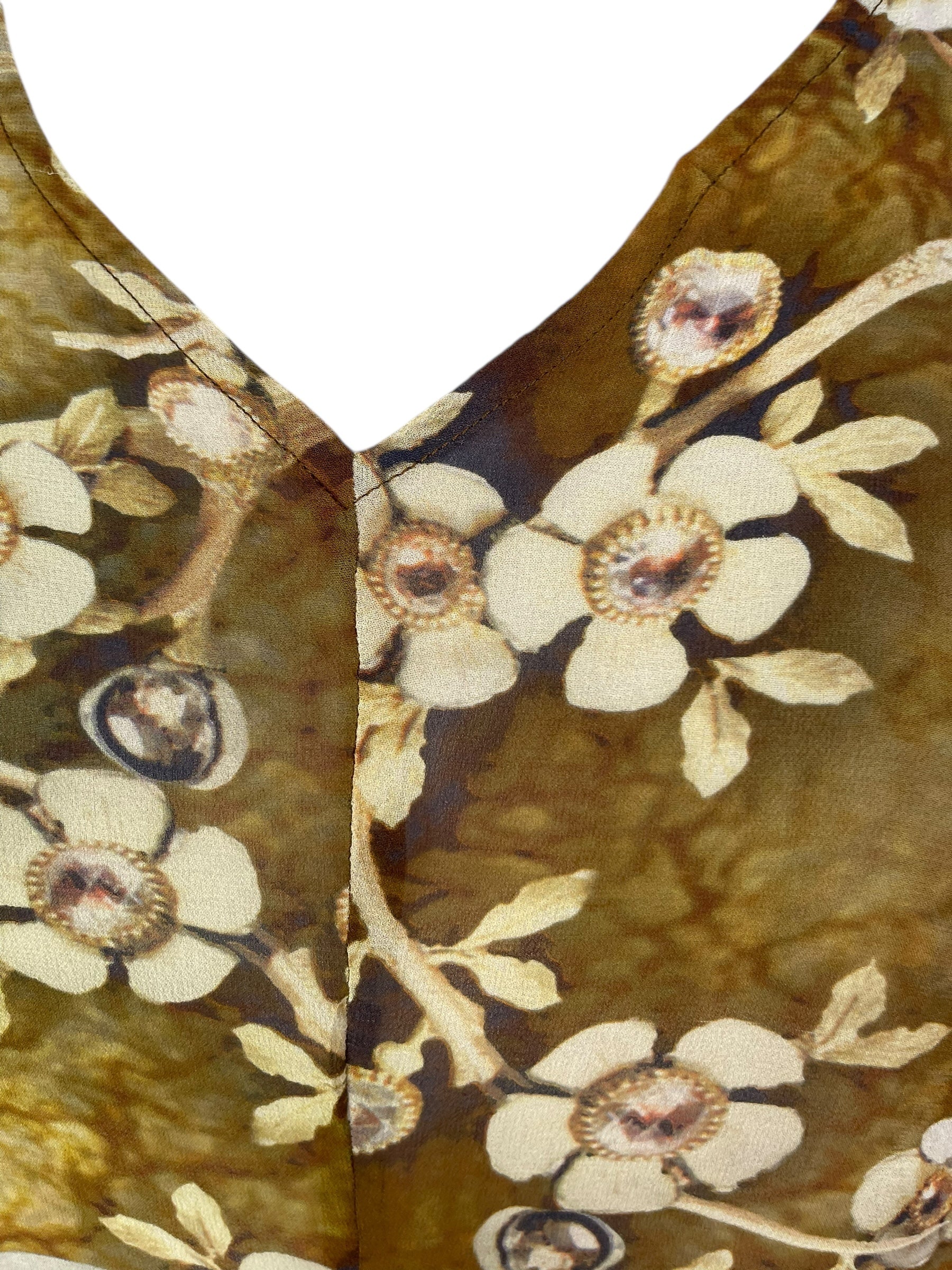 PRG7060 Sheer Avatar Pure Silk Waterfall Top - Velora Luxury Fashion