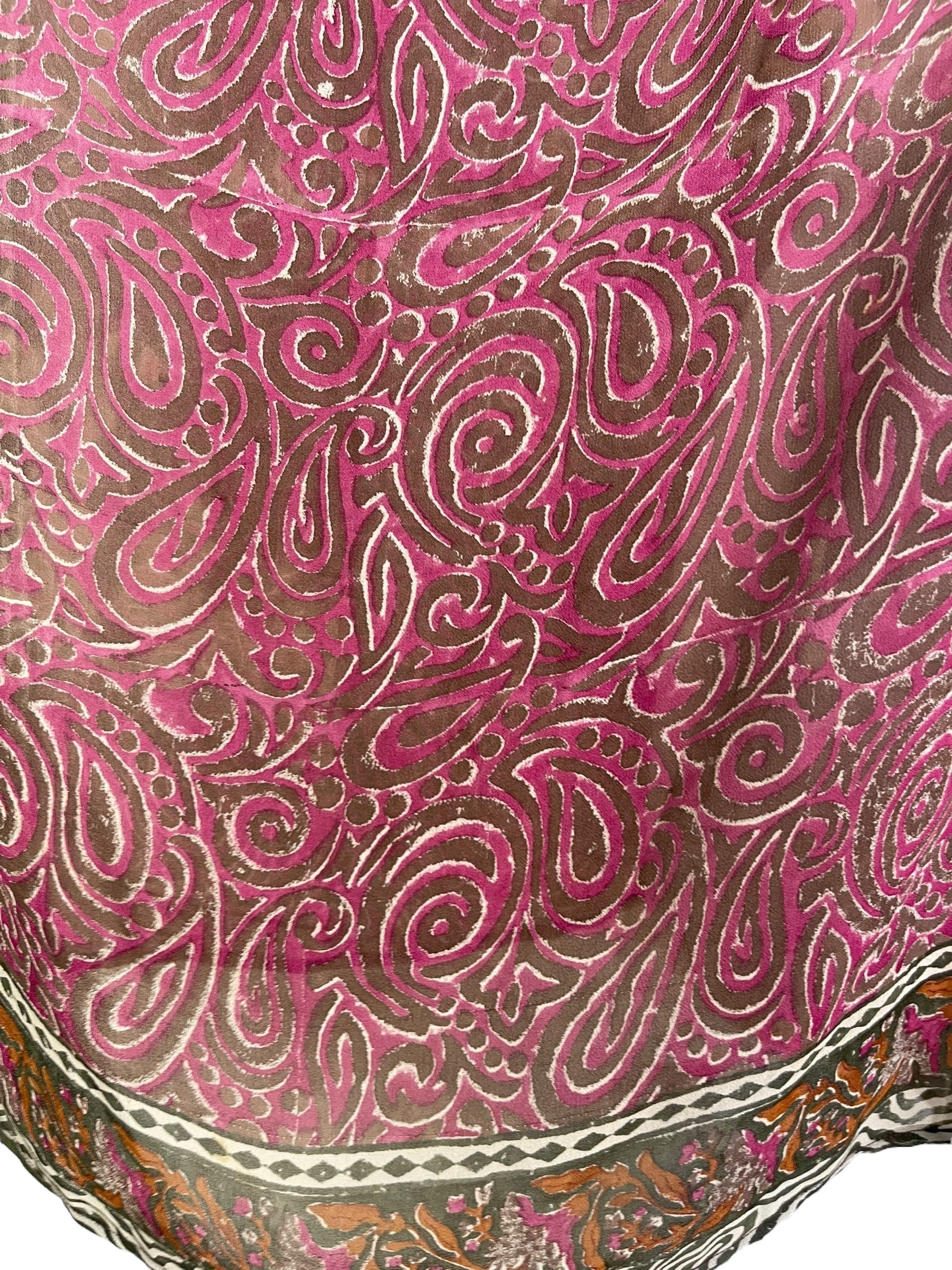 PRG7089 Sheer Avatar Pure Silk Cardigan - Velora Luxury Fashion