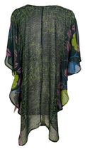 PRG7098 Sheer Sheer Avatar Pure Silk Waterfall Top - Velora Luxury Fashion