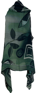 PRG7132 Sheer Avatar Pure Silk Versatile Vest - Velora Luxury Fashion