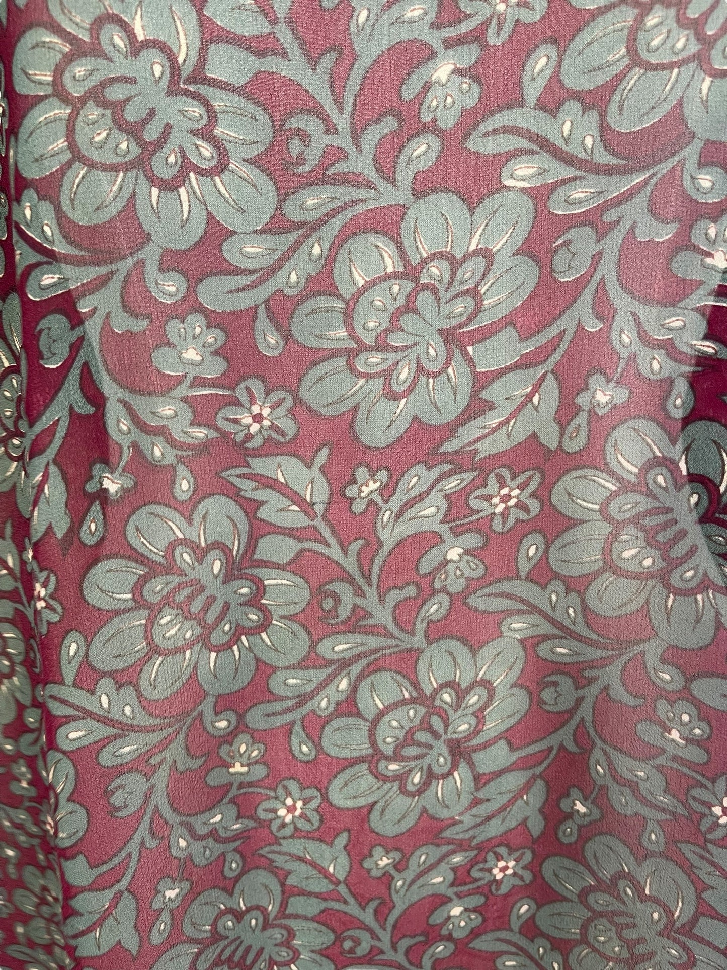 PRG7183 Sheer Avatar Pure Silk Long Tunic with Side Ties - Velora Luxury Fashion