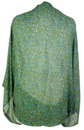 PRG7362 Sheer Avatar Pure Silk Shrug - Velora Luxury Fashion
