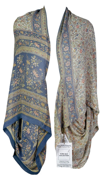 PRG7530B Sheer Avatar Pure Silk Shrug - Velora Luxury Fashion