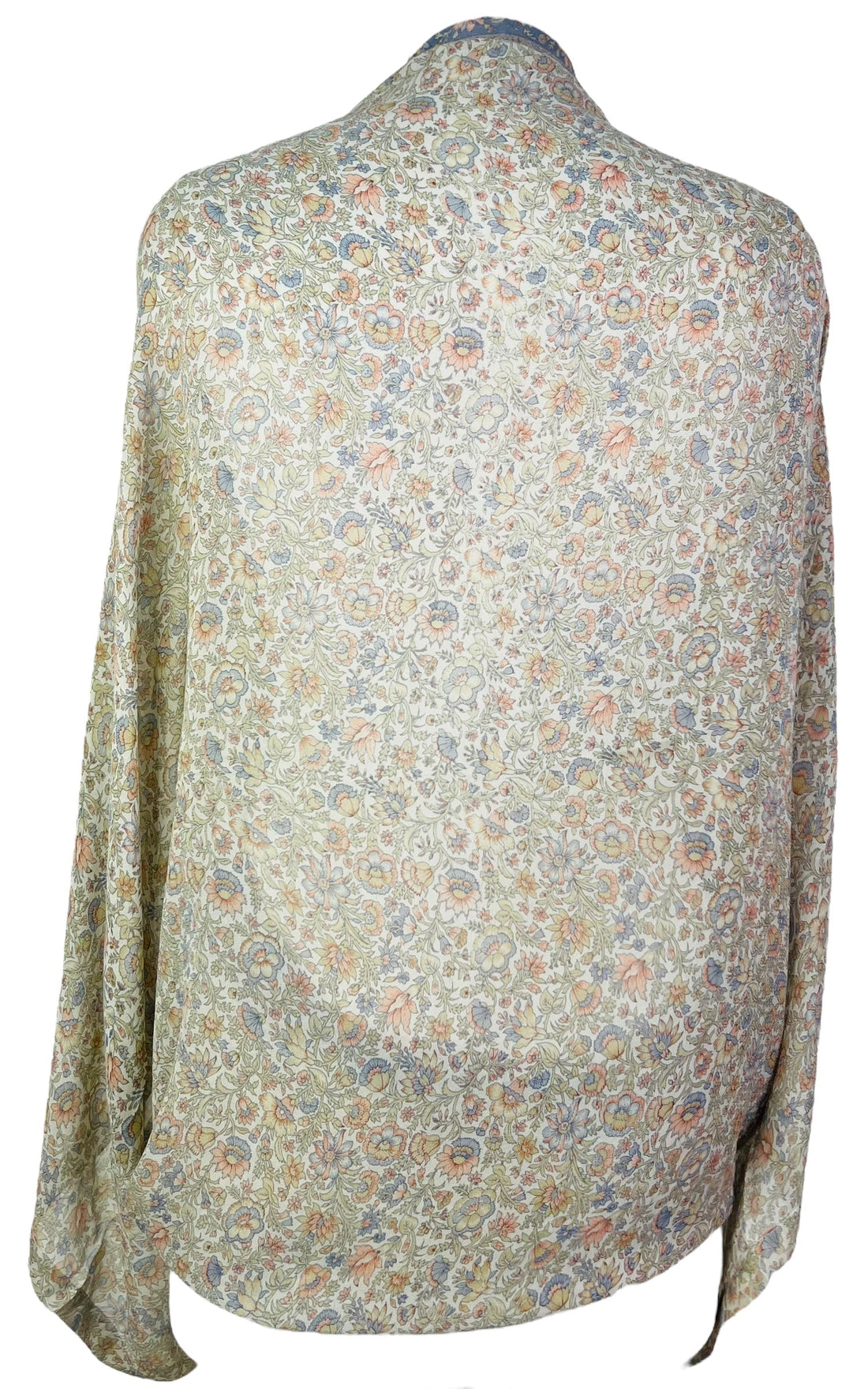 PRG7530C Sheer Avatar Pure Silk Shrug - Velora Luxury Fashion