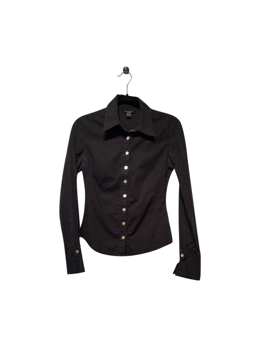 PRIMADONNA Regular fit Button-down Top in Black - S - Velora